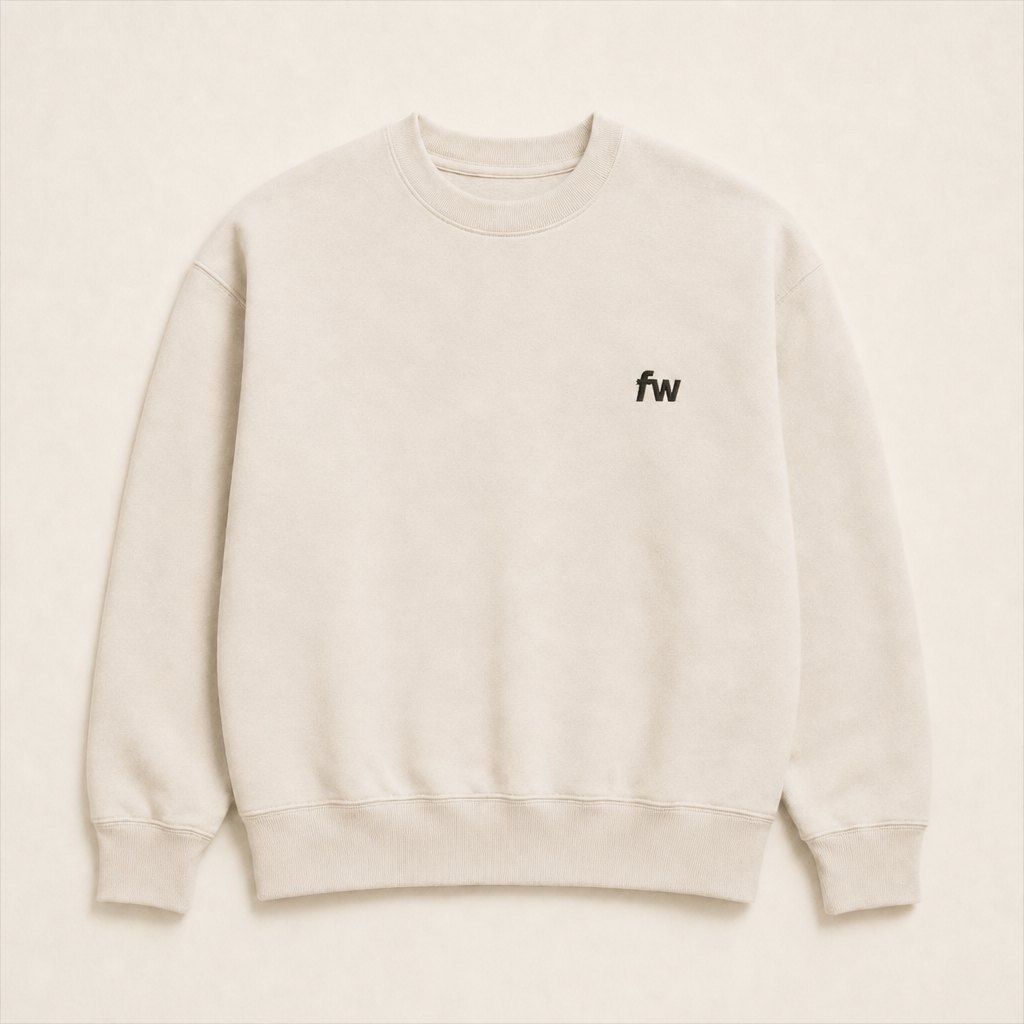 The Crewneck — Ecru
