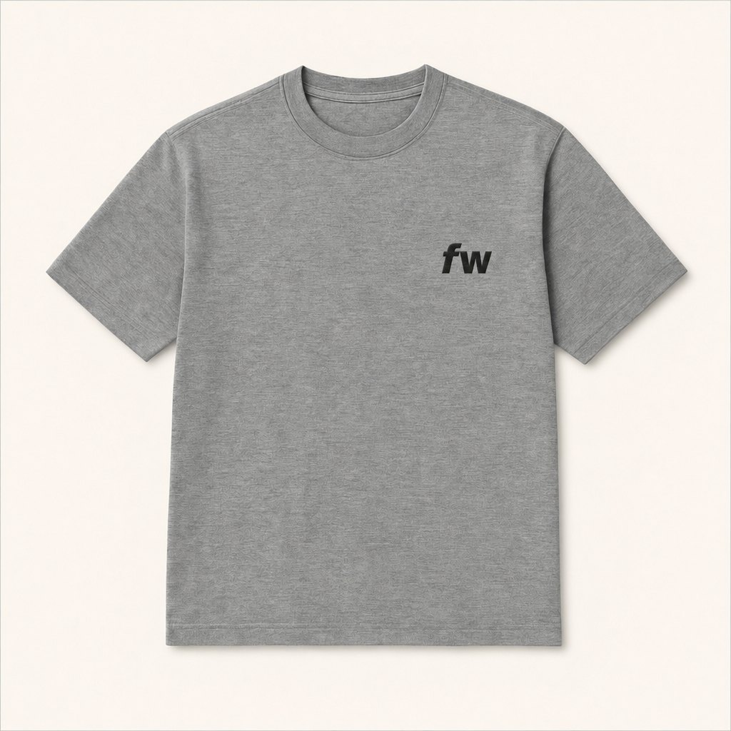 The Tee — Grey · Fourthwall